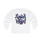 Band Mom Blue Girl Long Sleeve Tee (Gildan)