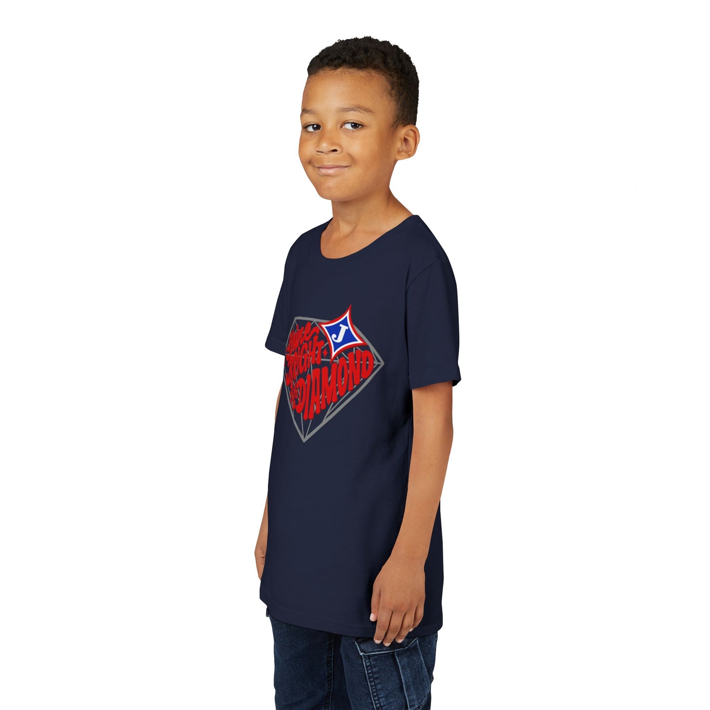Shine Bright Like A Diamond Youth Short Sleeve Tee