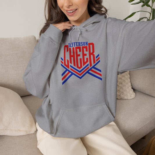 Jefferson Cheer Unisex Hoodie (Gildan)
