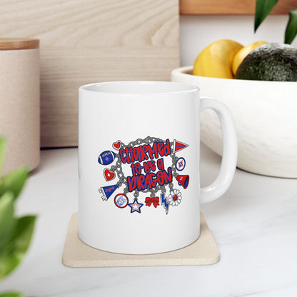 Charmed To Be A Dragon Ceramic Mug — 11oz & 15oz Coffee Cup