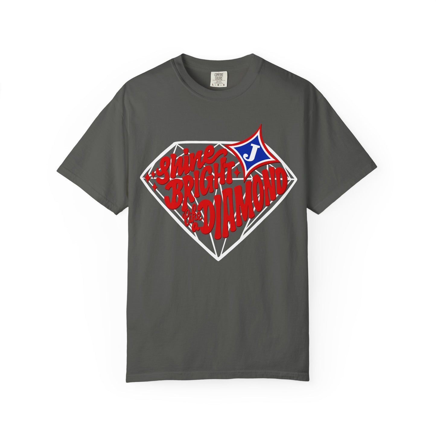Shine Bright Like A Diamond Short Sleeve Tee (Comfort Colors)
