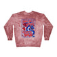 You're GonnaHear Me Roar Cheer Tie Dye Sweatshirt