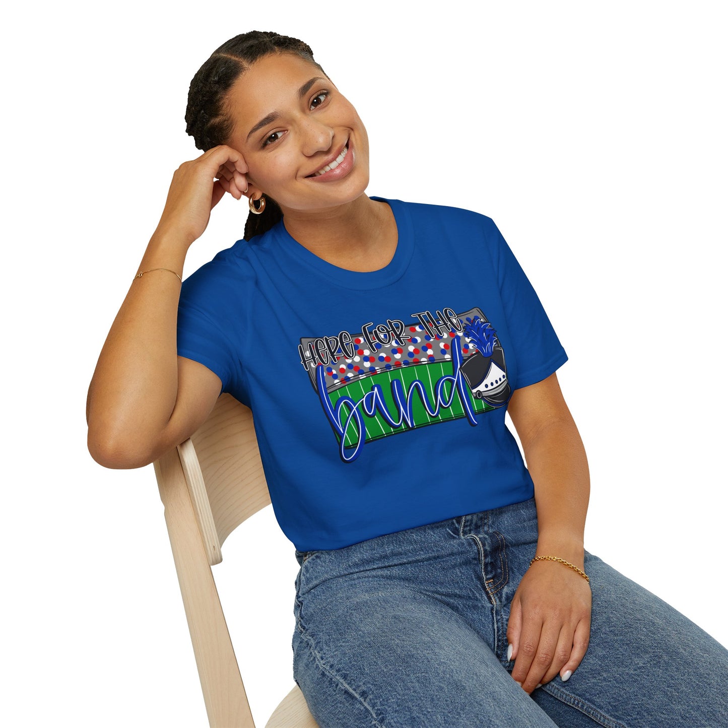 Here For The Band Short Sleeve Tee (Gildan)