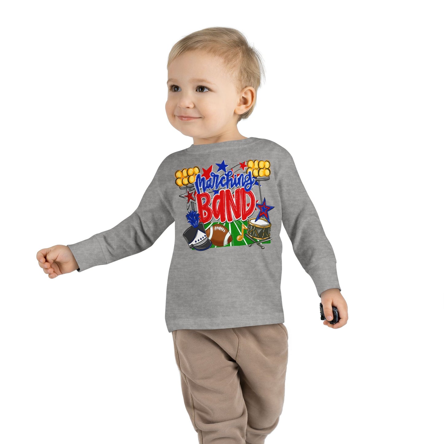 Marching Band Toddler Long Sleeve Tee