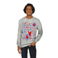 Cheer Icon Grid Tie Dye Sweatshirt