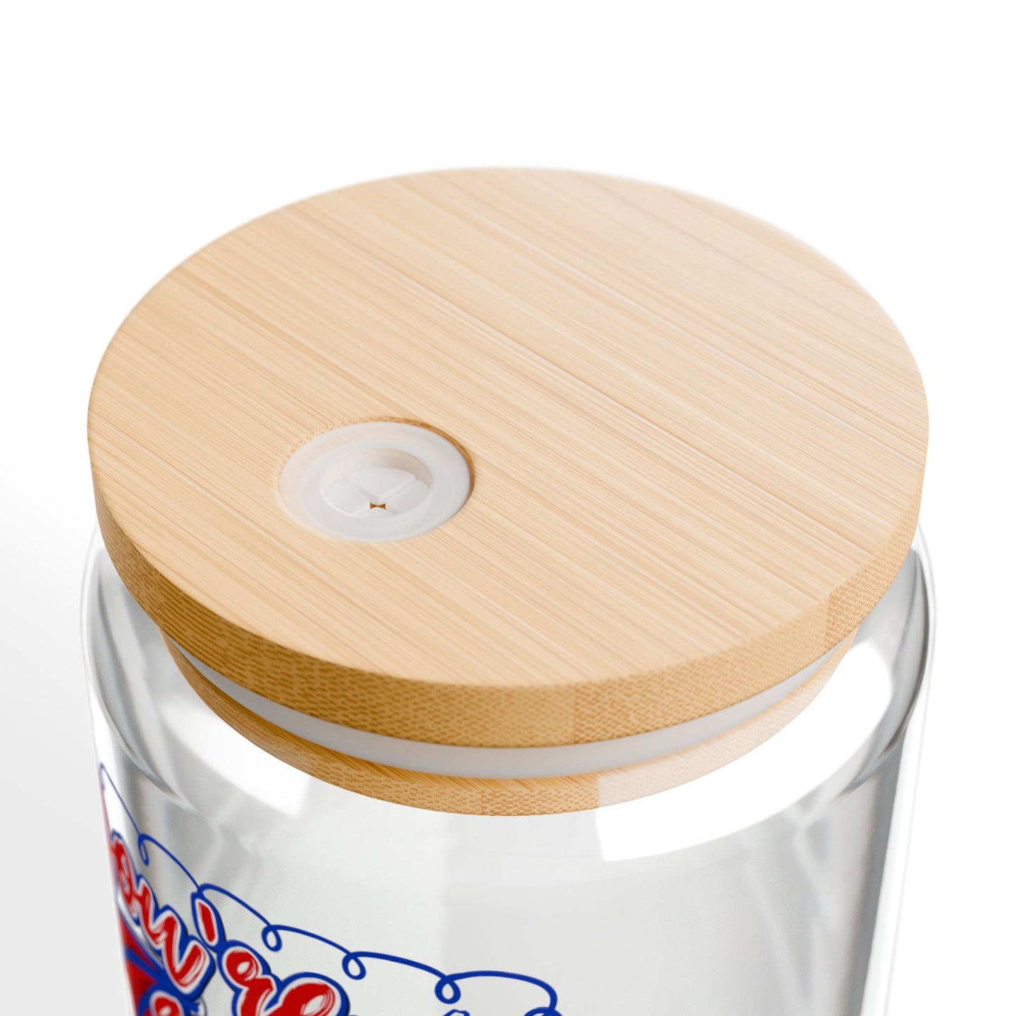 You're Gonna Hear Me Roar Sipper Glass — 16oz Reusable Tumbler with Bamboo Lid