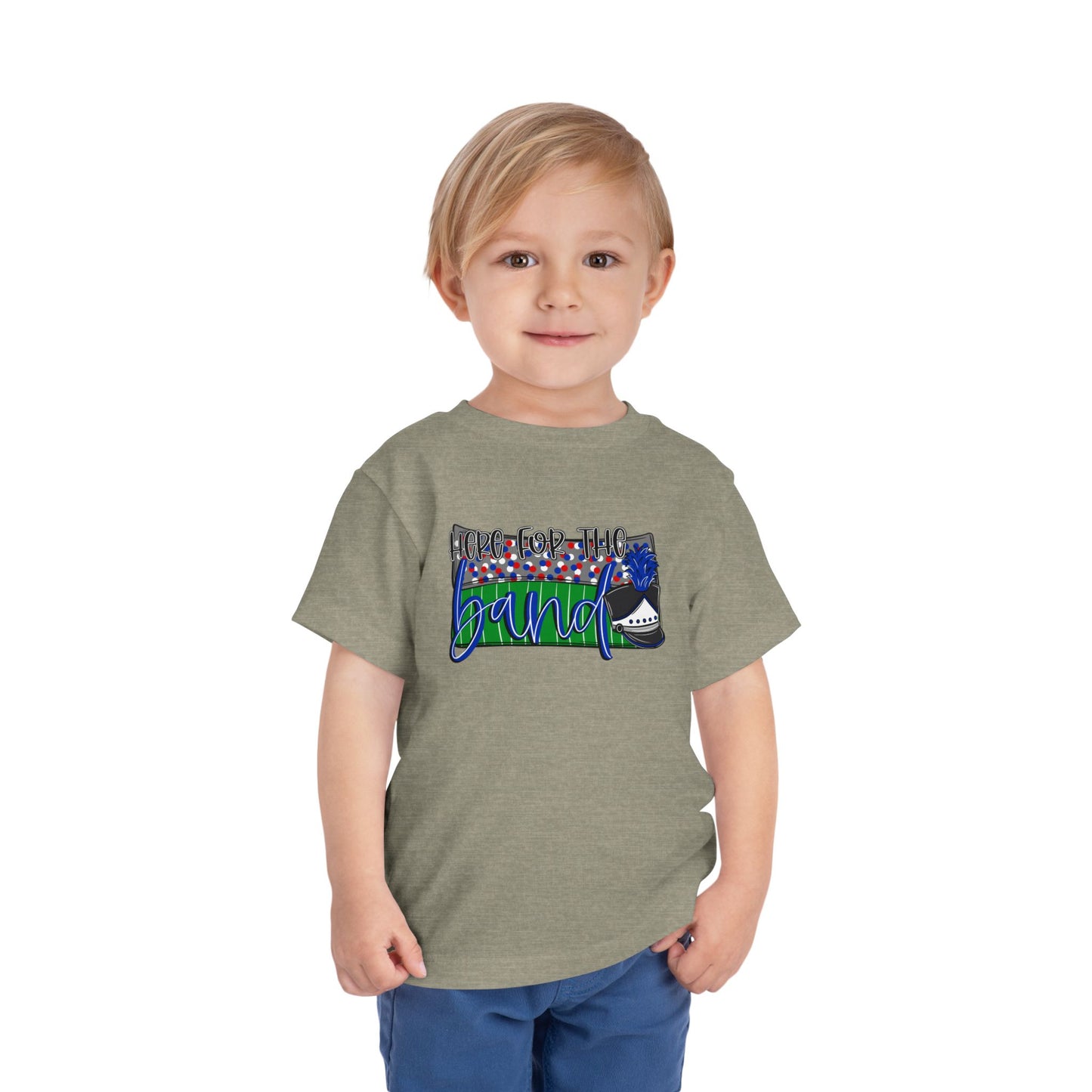 Here For The Band Toddler Short Sleeve Tee