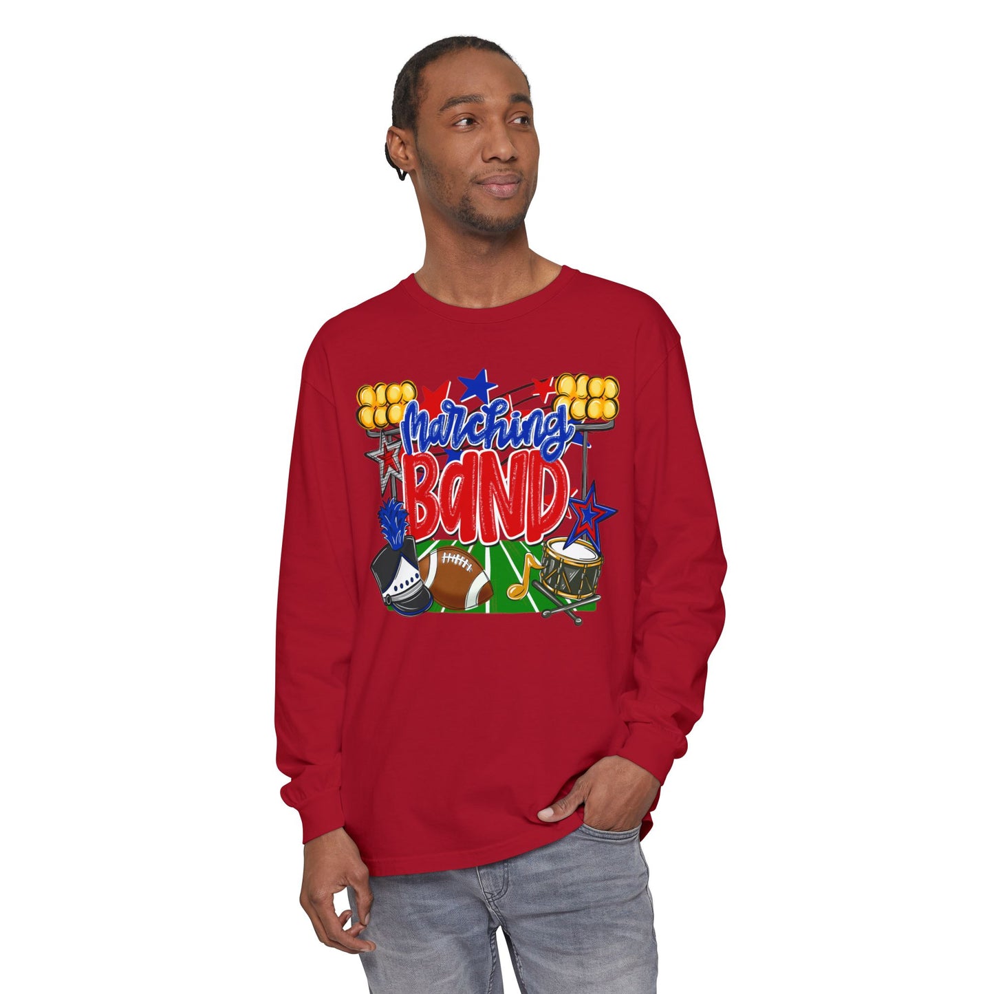 Marching Band Long Sleeve Tee (Comfort Colors)
