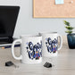 Band Mom Blue Boy Ceramic Mug — 11oz & 15oz Coffee Cup