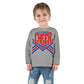 Jefferson Cheer Toddler Long Sleeve Tee