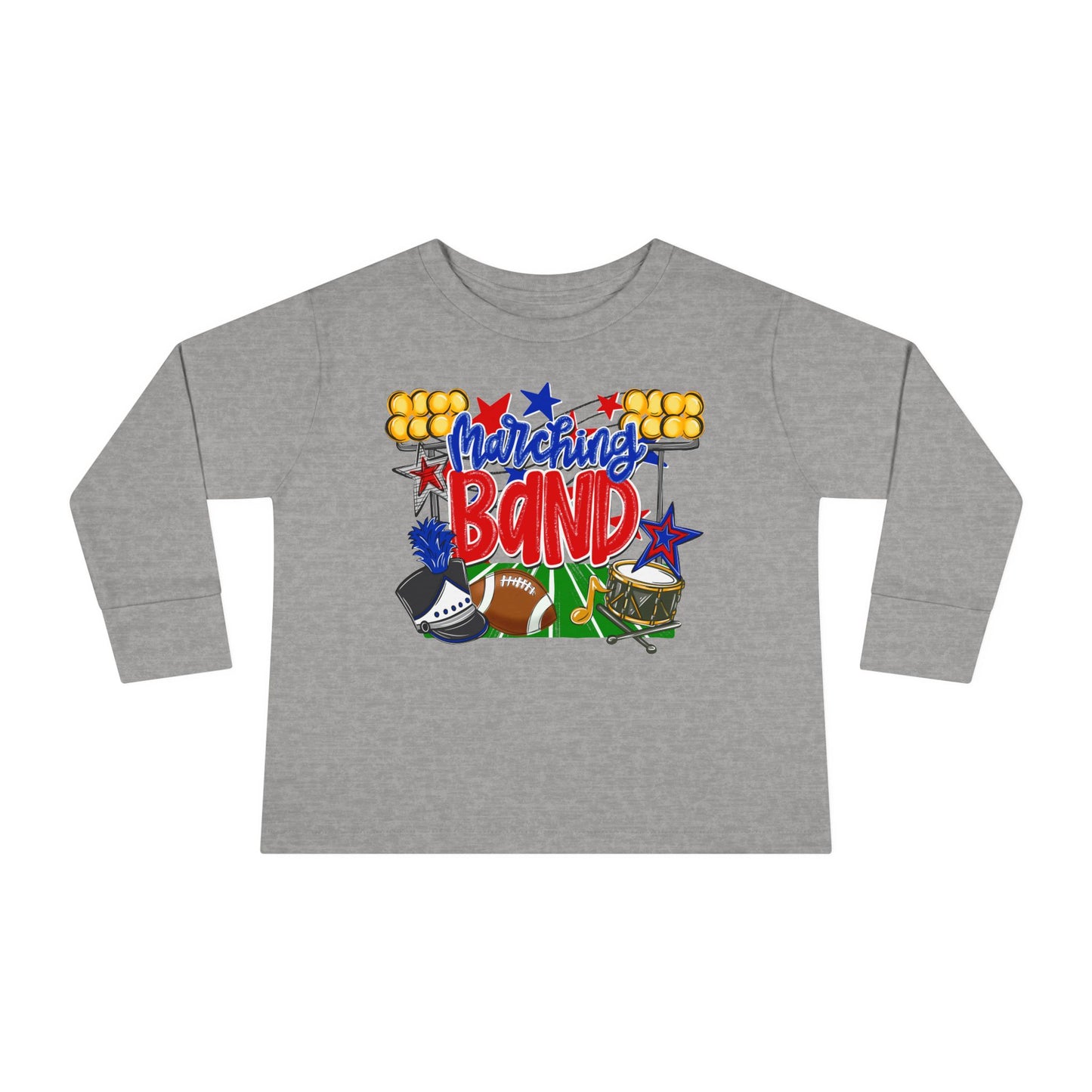 Marching Band Toddler Long Sleeve Tee