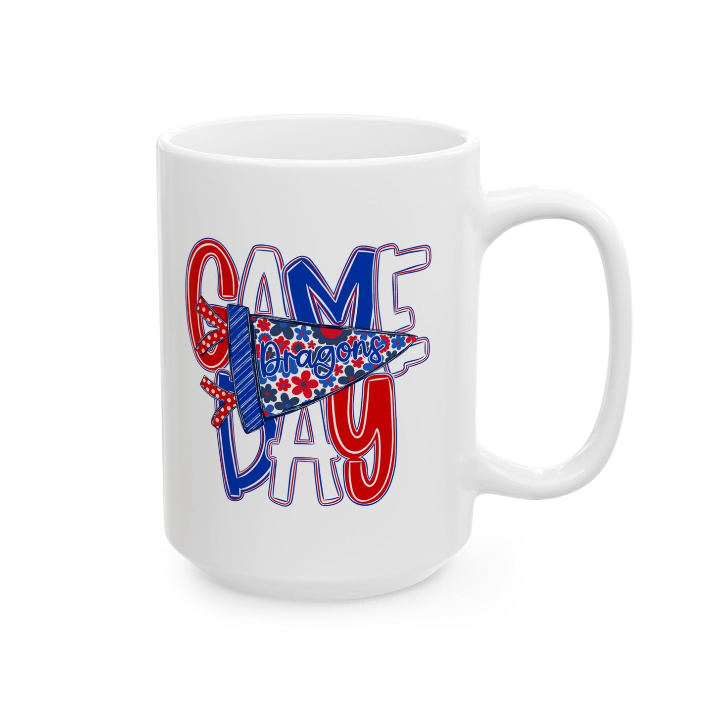 Game Day Dragons Ceramic Mug — 11oz & 15oz Coffee Cup