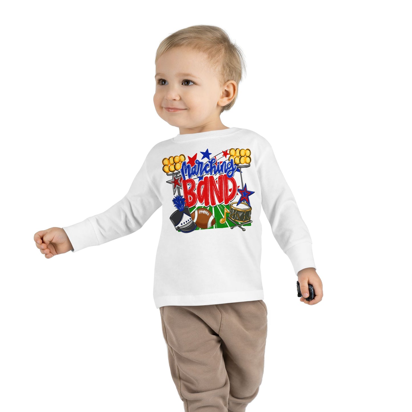 Marching Band Toddler Long Sleeve Tee