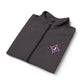 Jefferson J Diamond Embroidered Nautical Compass Soft Shell Vest — Men's Lightweight Windproof Vest