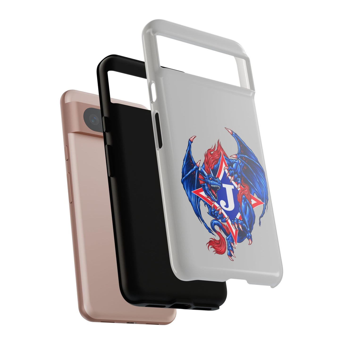 Exclusive Dragon J Personalized Tough Phone Case (Add Your Name)