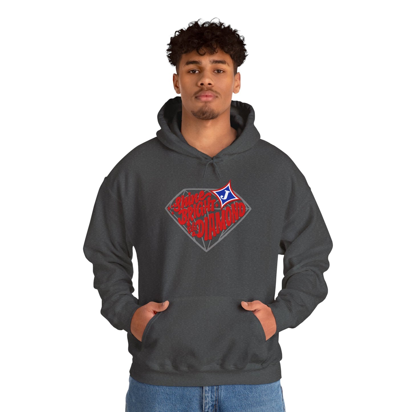 Shine Bright Like A Diamond Unisex Hoodie (Gildan)