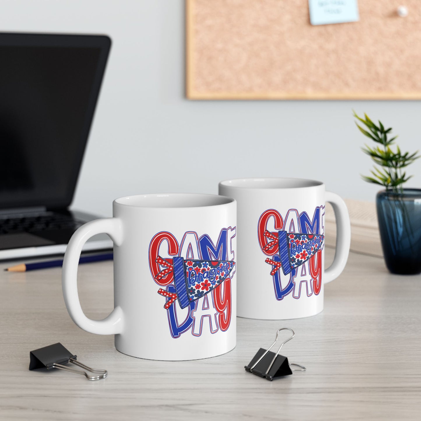 Game Day Dragons Ceramic Mug — 11oz & 15oz Coffee Cup