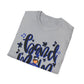 Band Mom Blue Girl Short Sleeve Tee (Gildan)