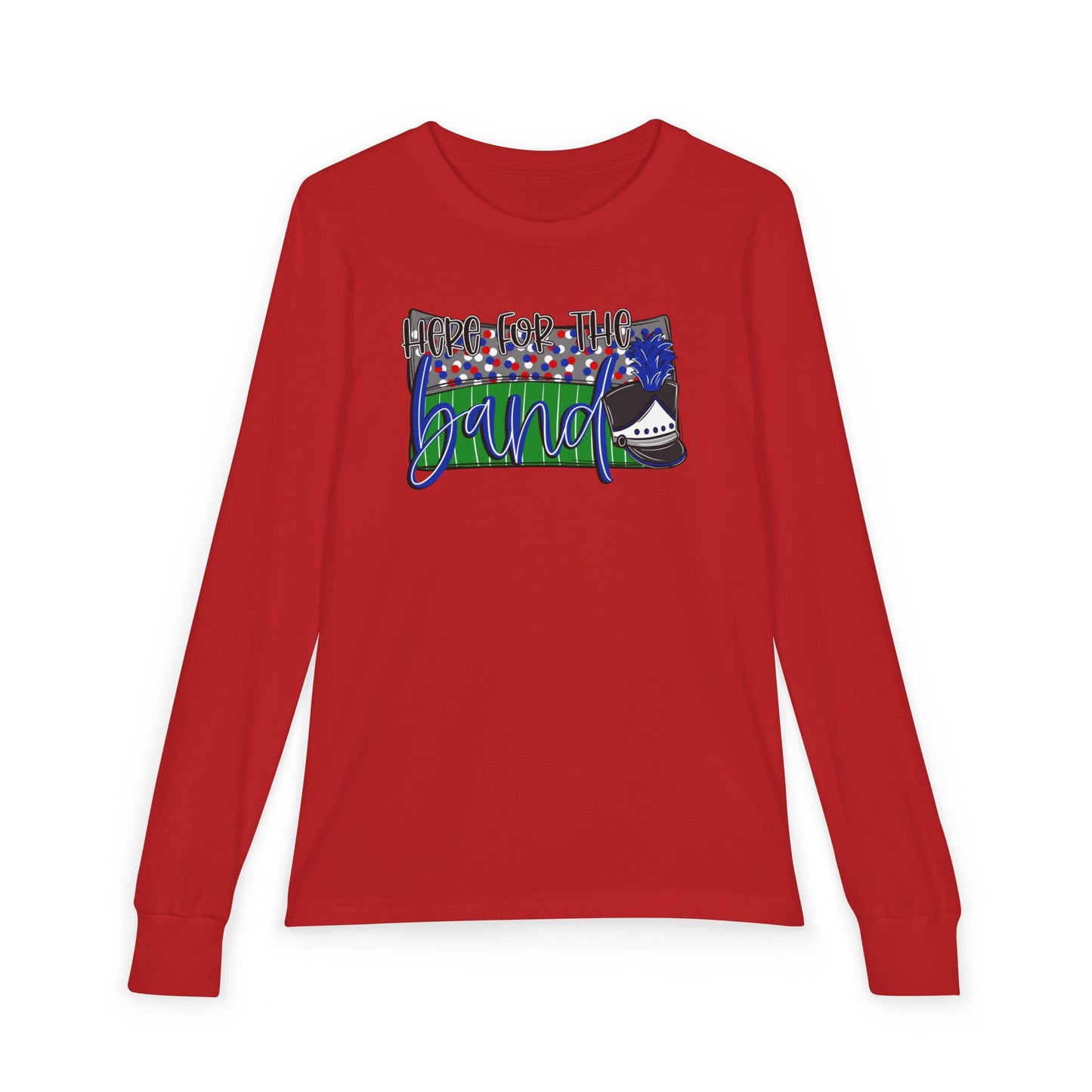 Here For The Band Youth Long Sleeve Tee