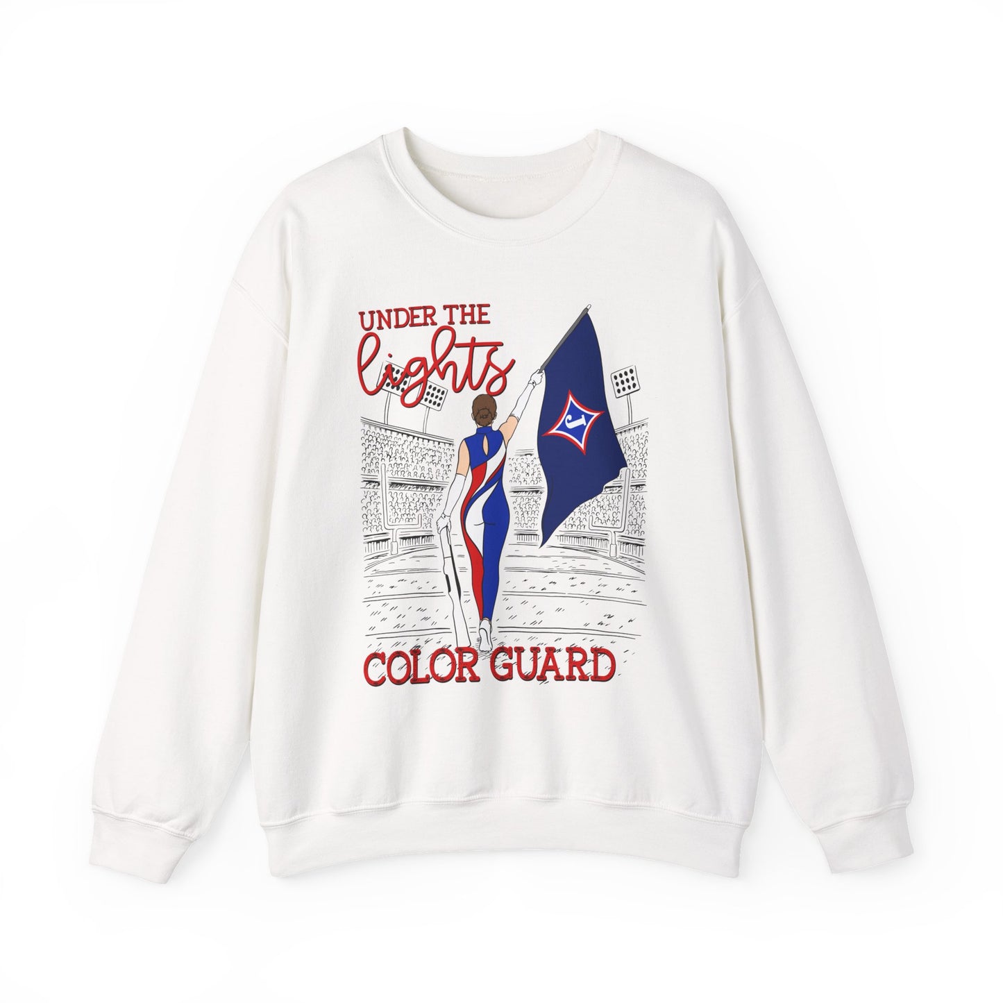 Under The Lights Color Guard Sweatshirt (Gildan)