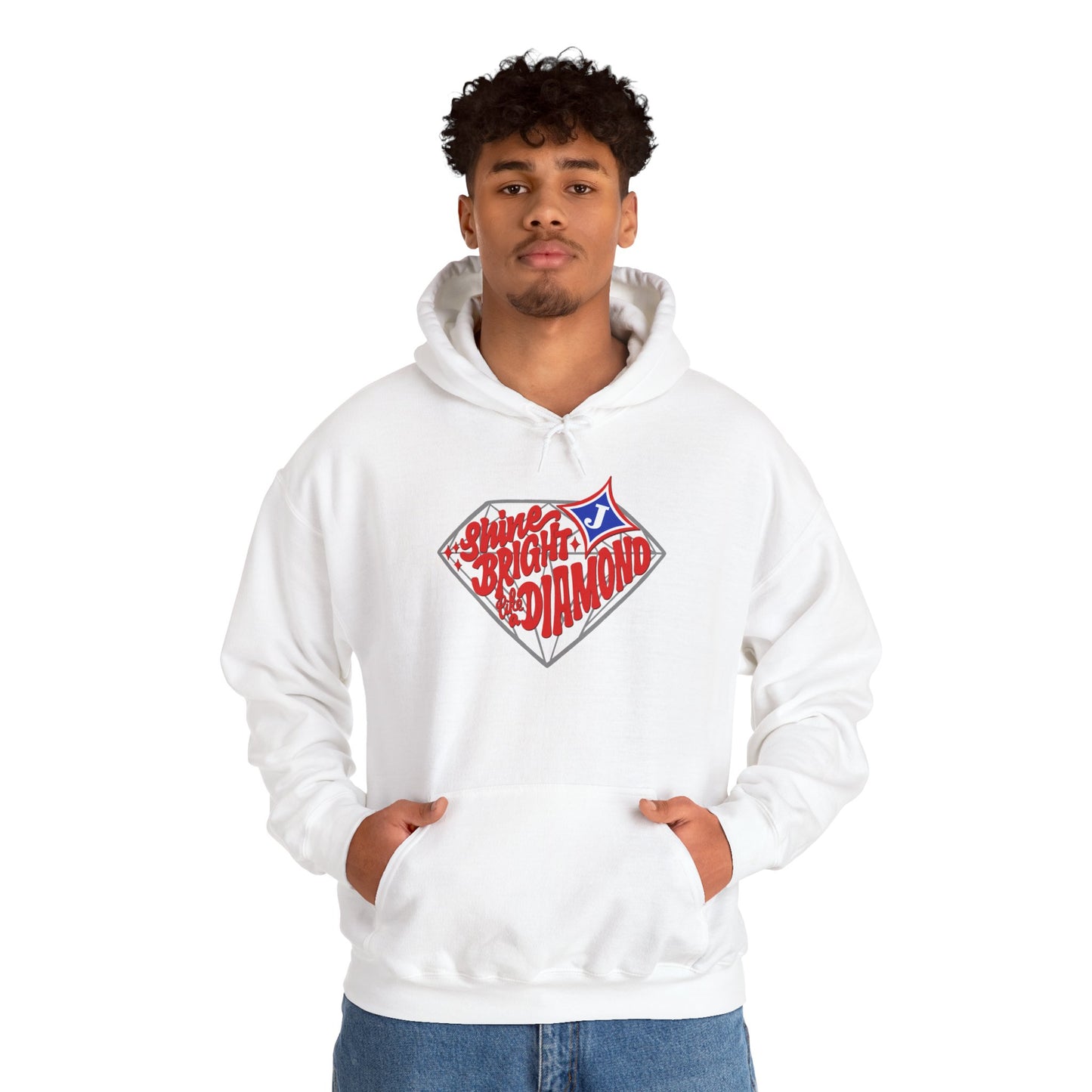 Shine Bright Like A Diamond Unisex Hoodie (Gildan)
