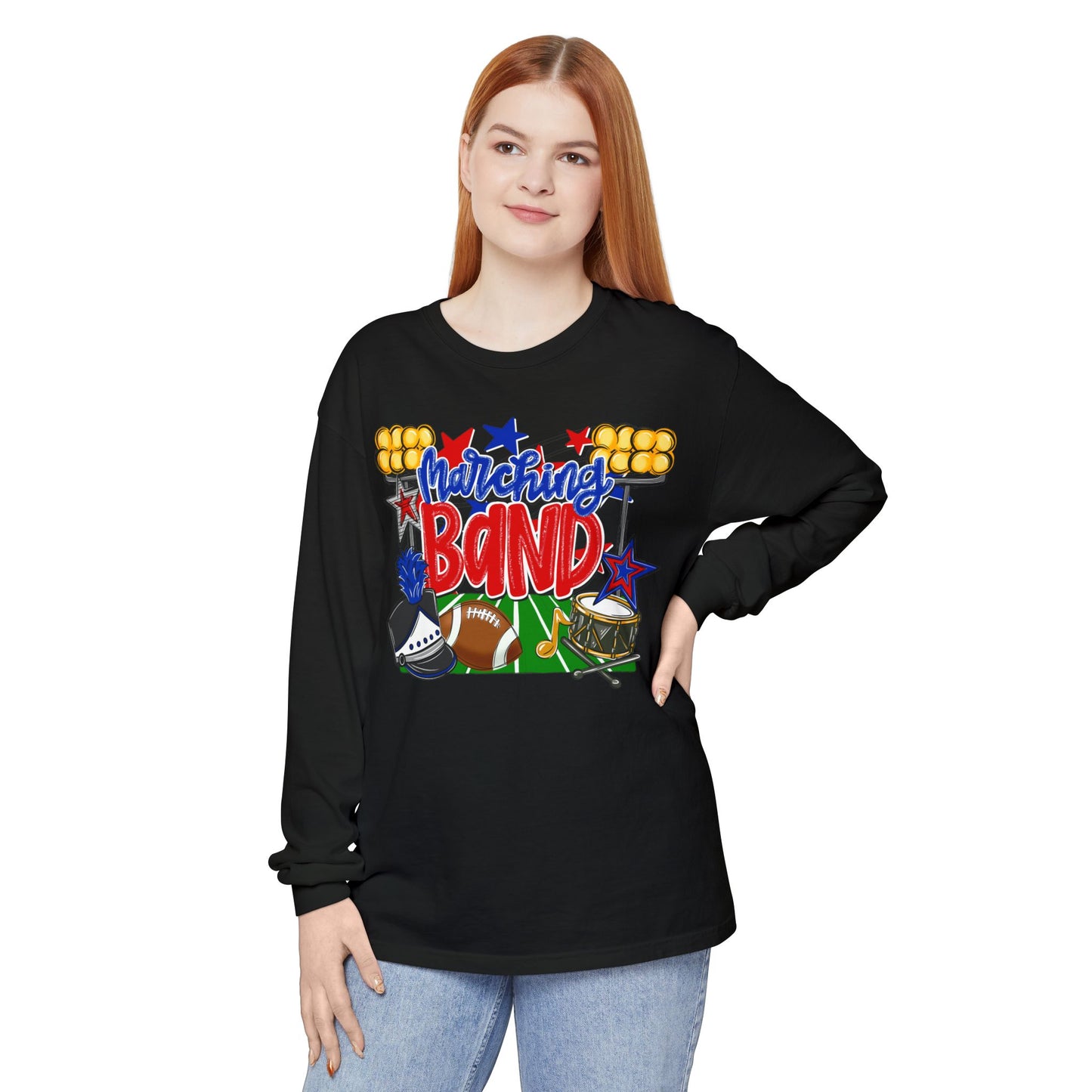 Marching Band Long Sleeve Tee (Comfort Colors)