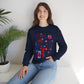 Cheer Icon Grid Sweatshirt (Gildan)