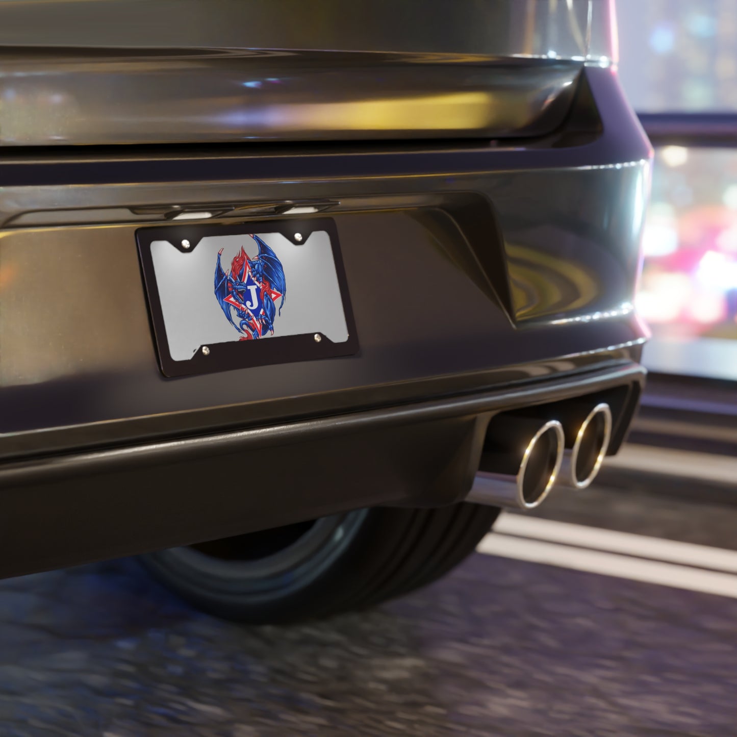 Exclusive Dragon J Vanity License Plate