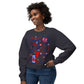 Cheer Icon Grid Sweatshirt (Comfort Colors)