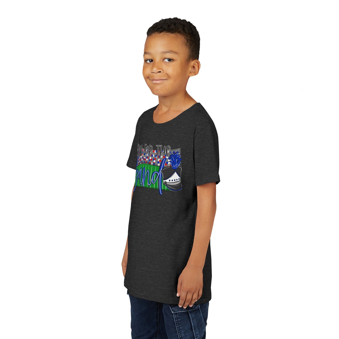 Here For The Band Youth Short Sleeve Tee