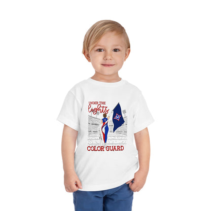 Under The Lights Color Guard Toddler Short Sleeve Tee