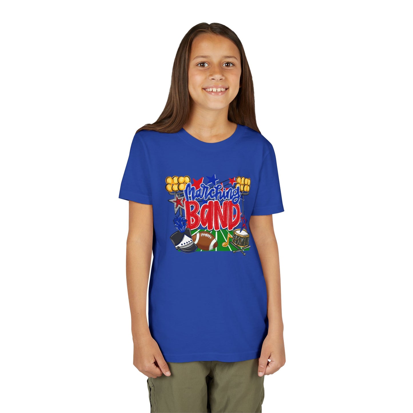 Marching Band Dragons Youth Short Sleeve Tee
