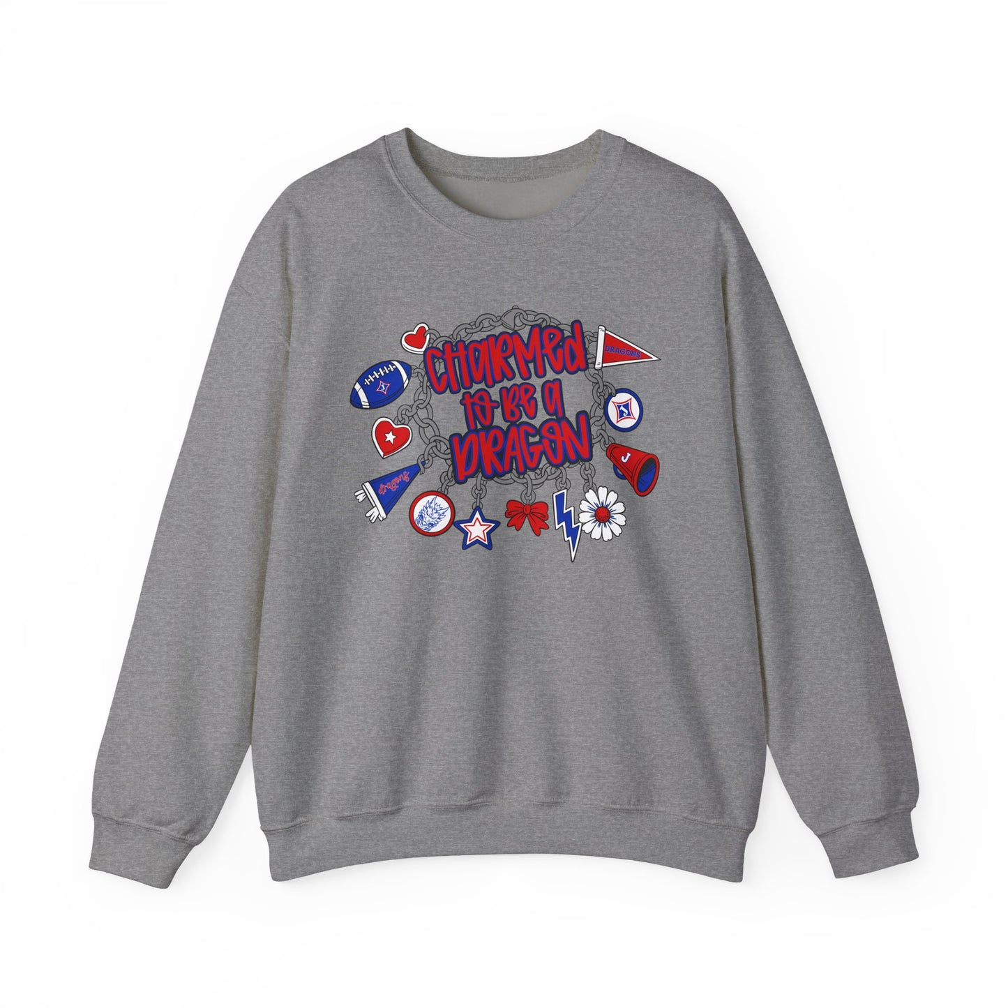 Charmed To Be A Dragon Sweatshirt (Gildan)