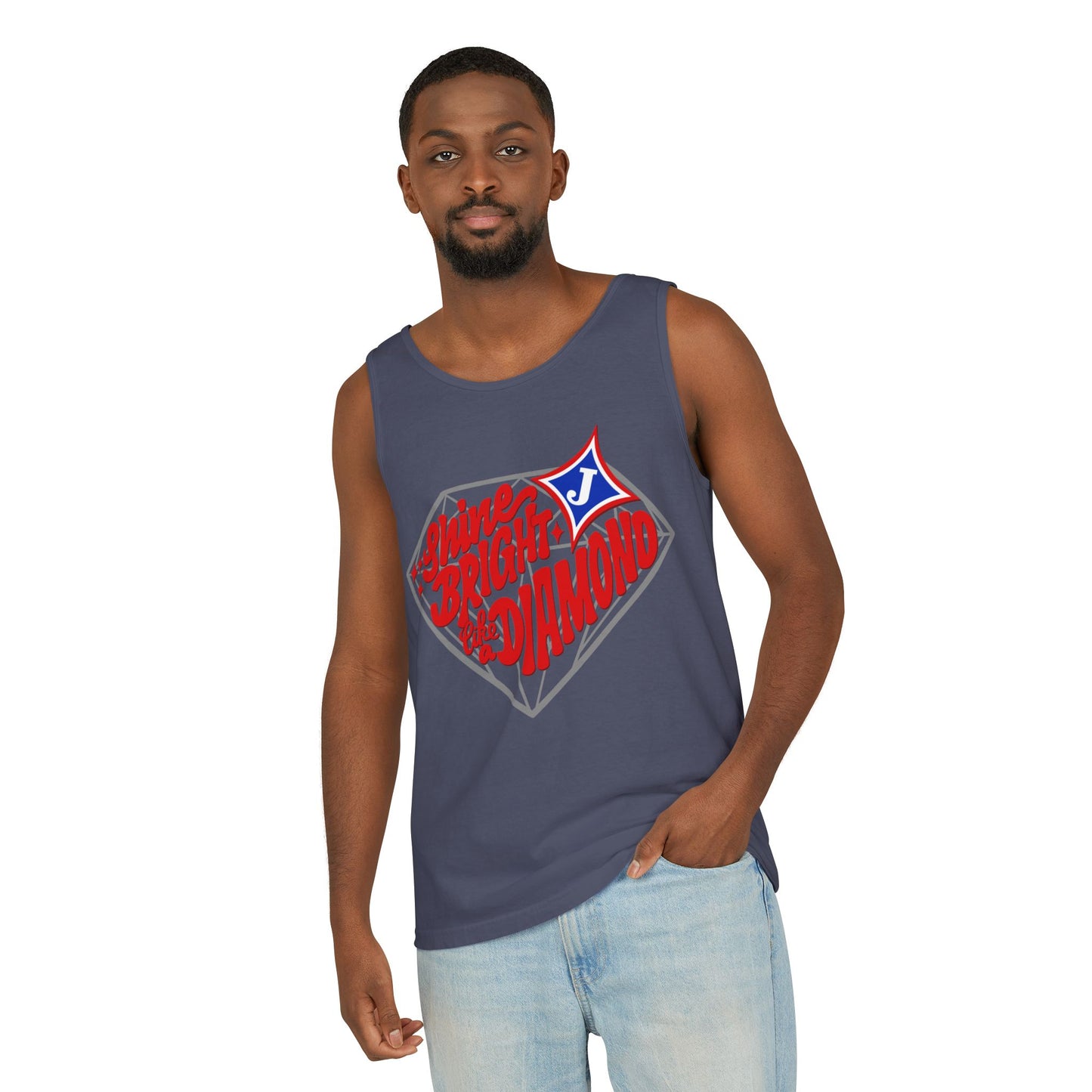 Shine Bright Like A Diamond UnisexTank Top (Comfort Colors)
