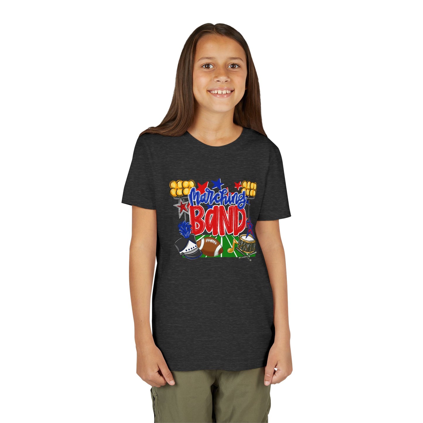 Marching Band Dragons Youth Short Sleeve Tee