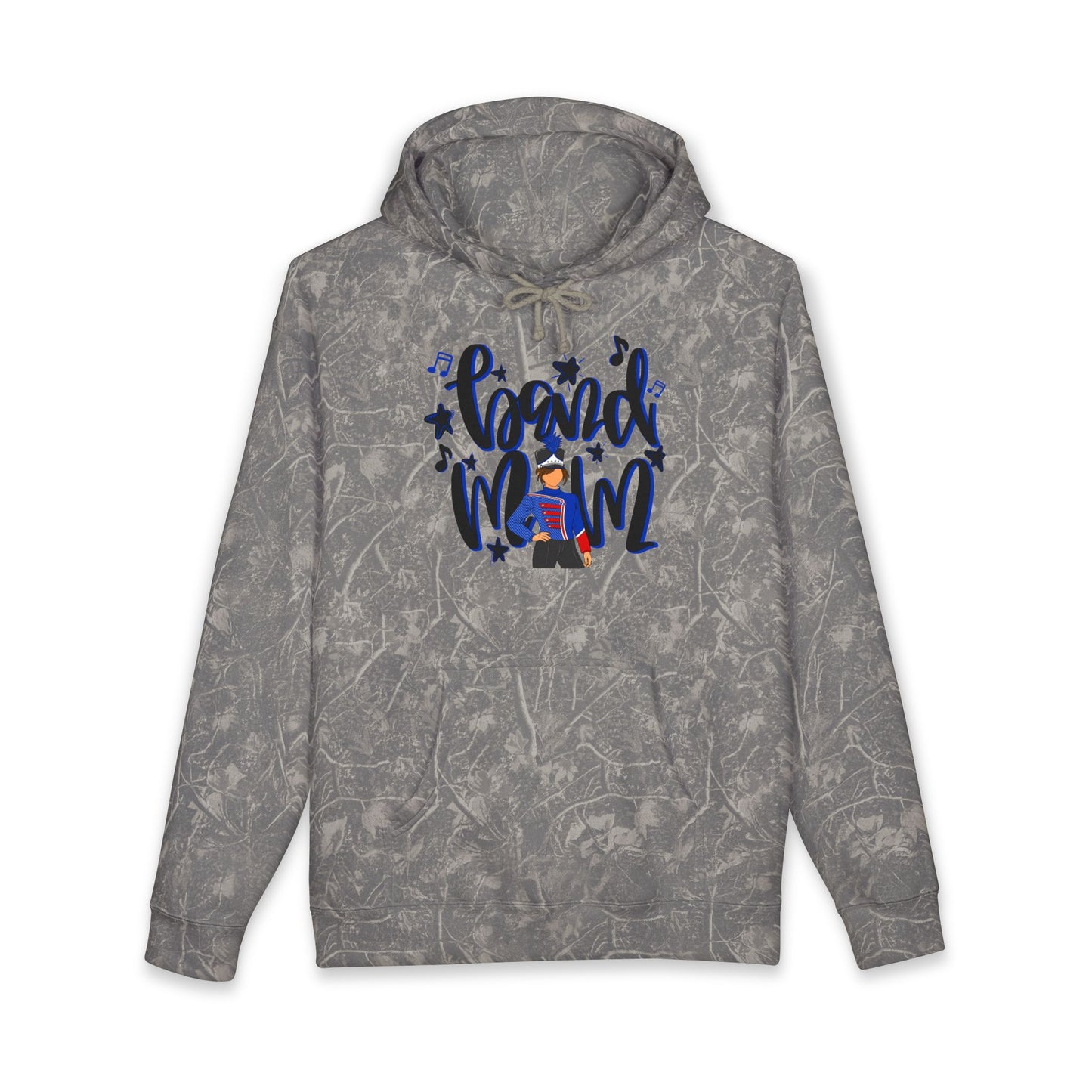 Band Mom Blue Girl Hoodie (Independent Trading Co)