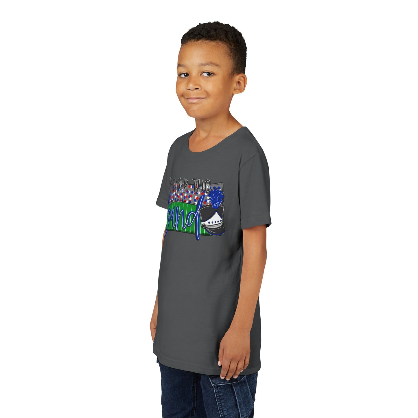 Here For The Band Youth Short Sleeve Tee