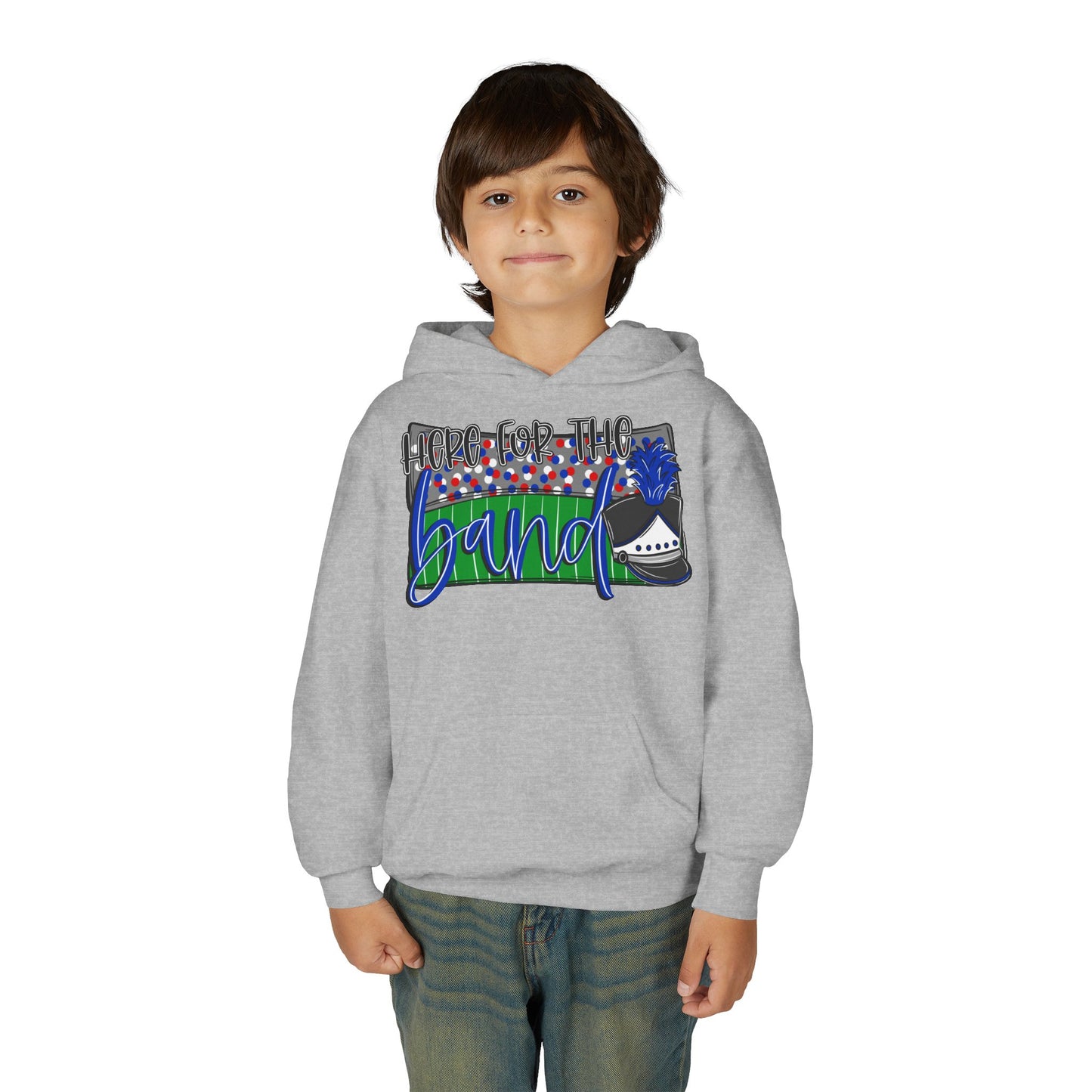Here For The Band Youth Hoodie