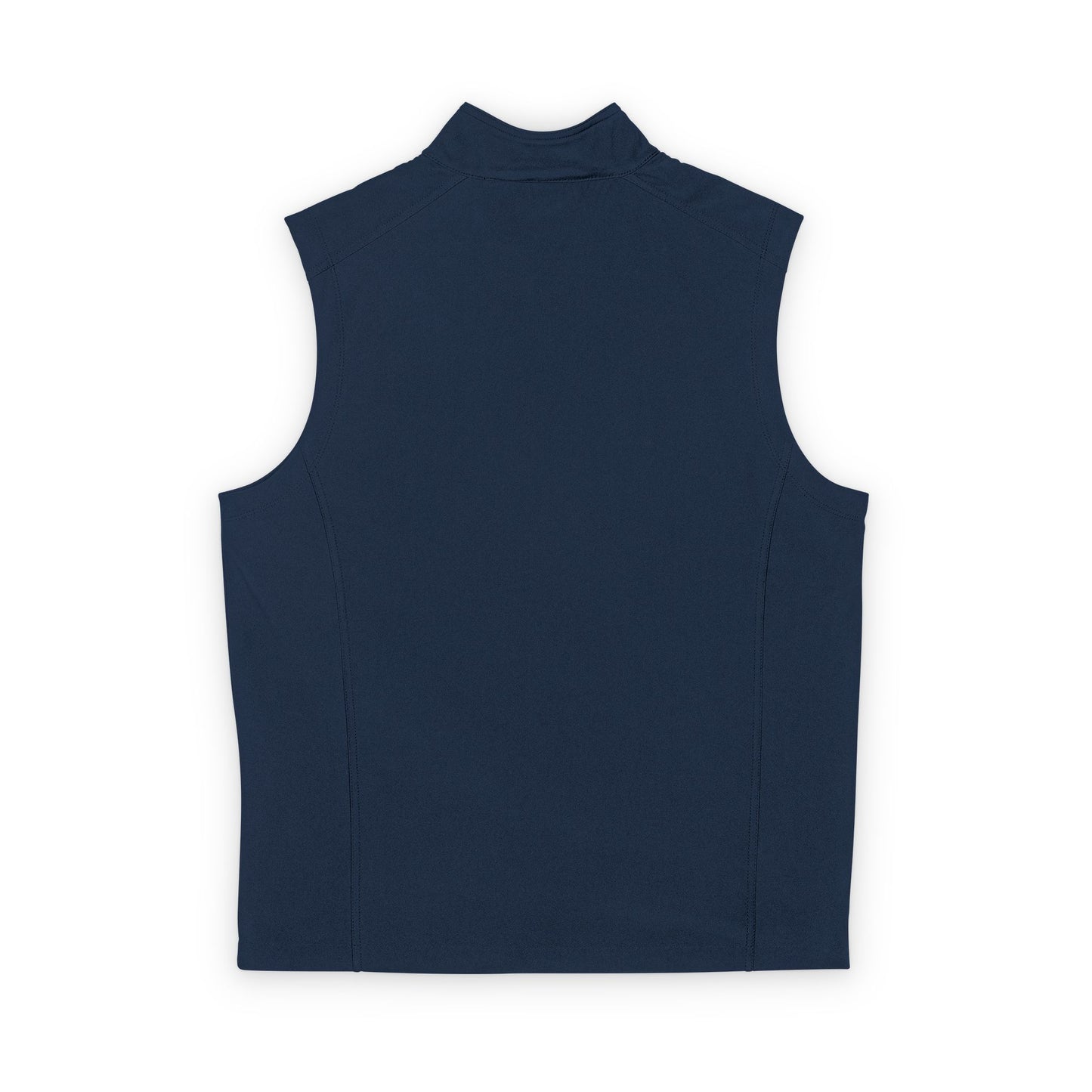Jefferson J Diamond Embroidered Nautical Compass Soft Shell Vest — Men's Lightweight Windproof Vest
