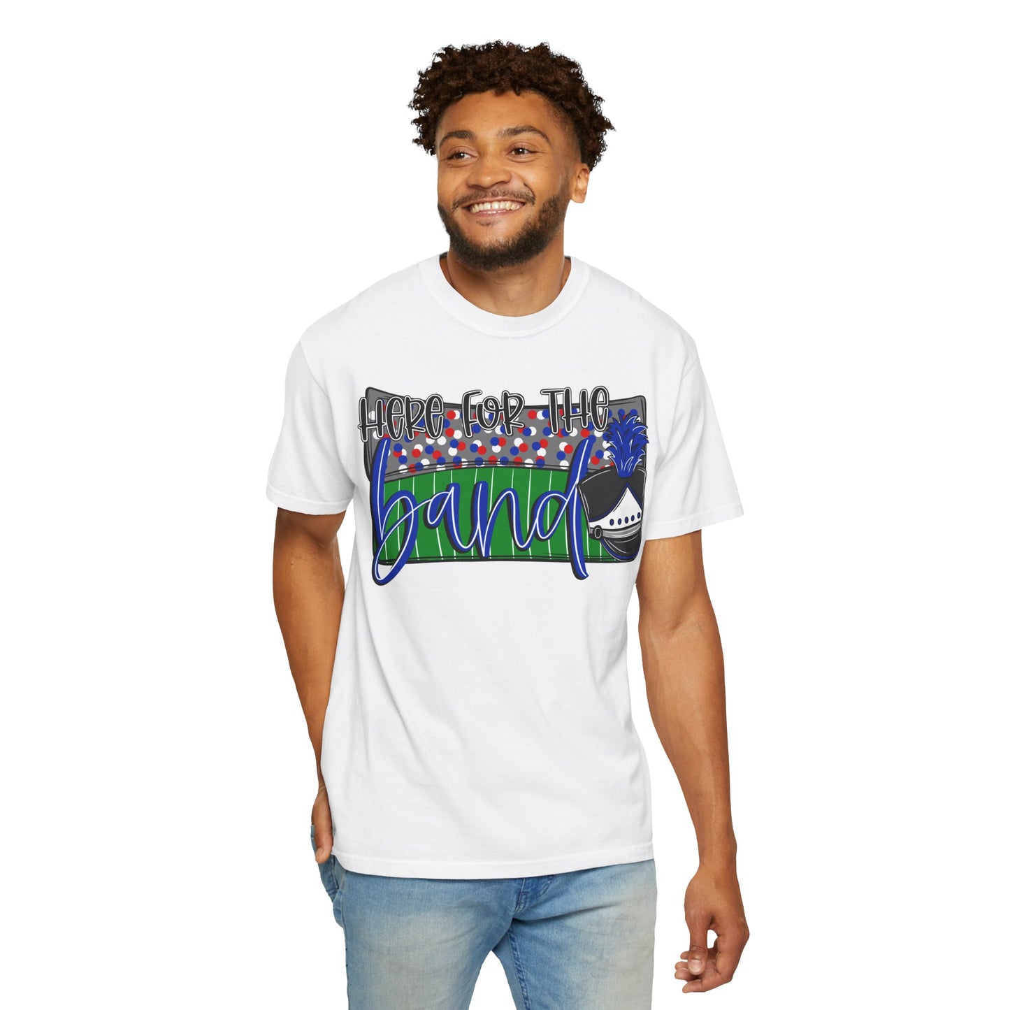 Here For The Band Short Sleeve Tee (Comfort Colors)