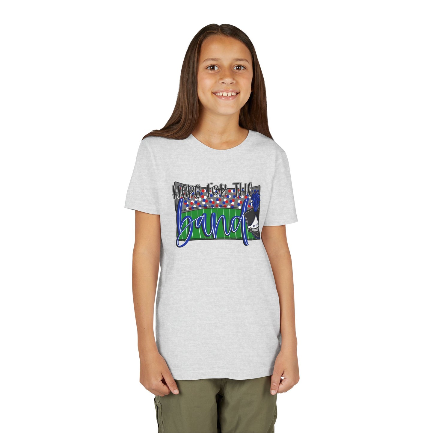 Here For The Band Youth Short Sleeve Tee