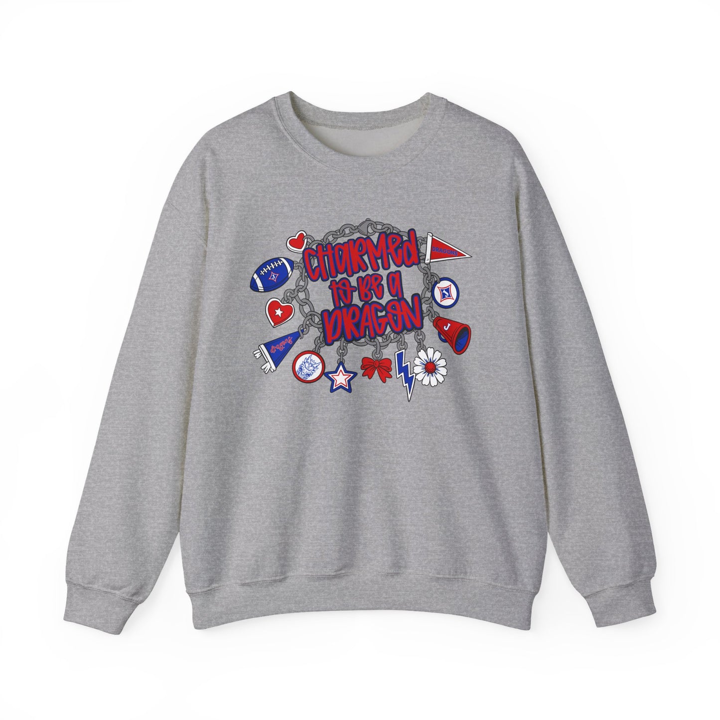 Charmed To Be A Dragon Sweatshirt (Gildan)