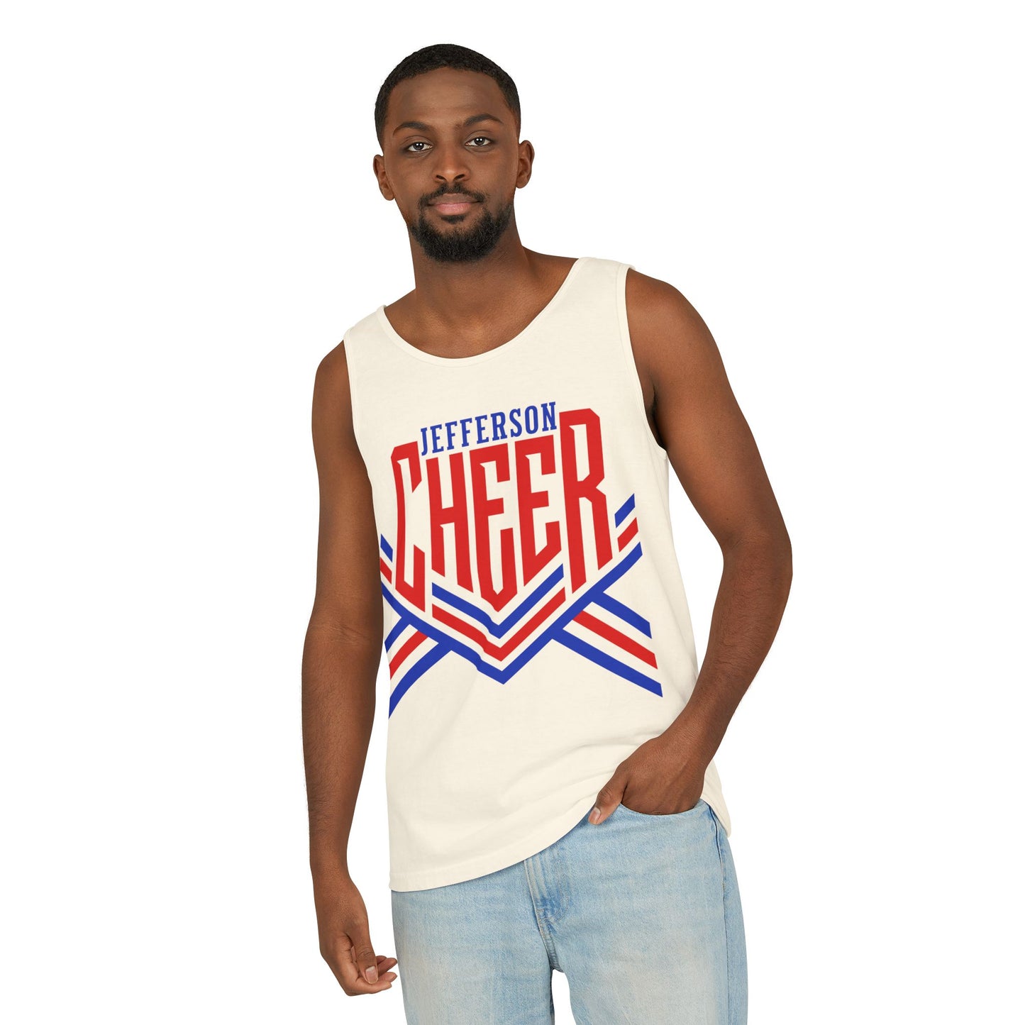 Jefferson Cheer UnisexTank Top (Comfort Colors)