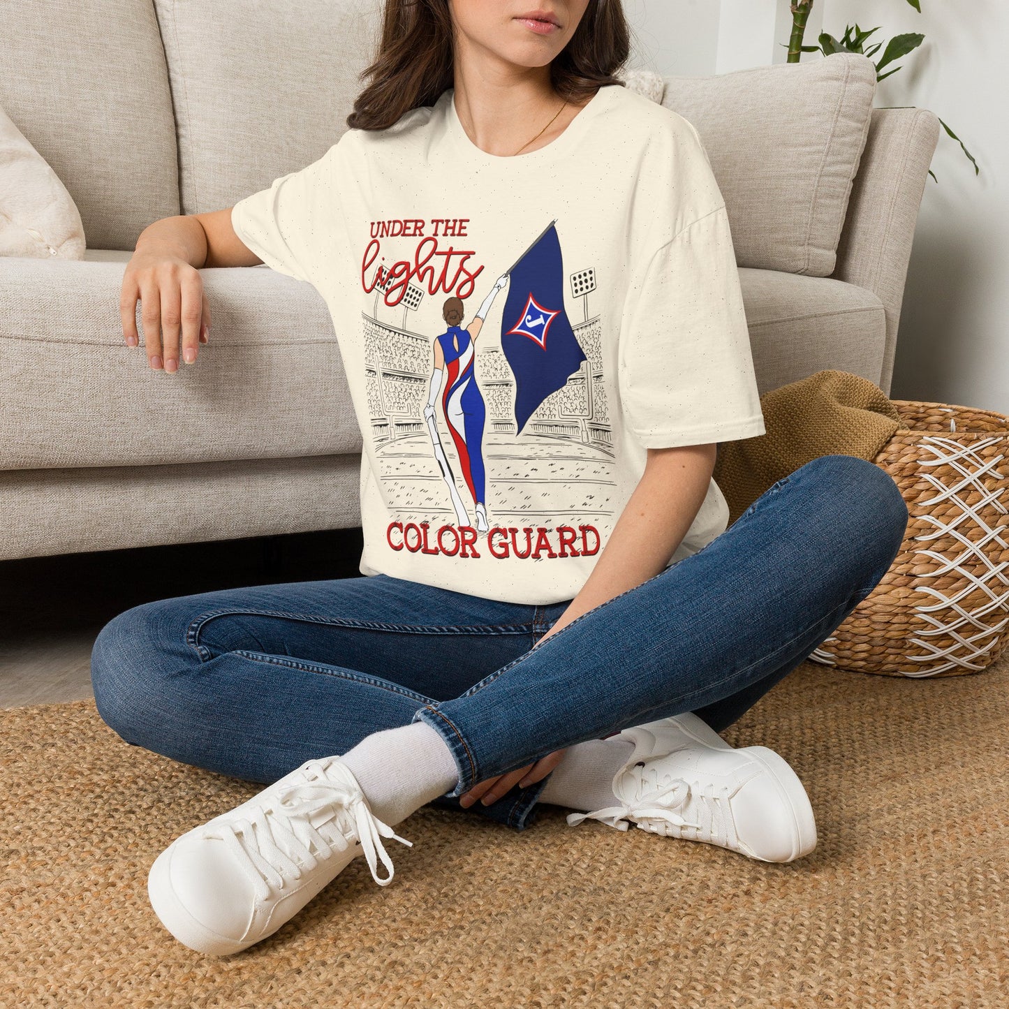 Under The Lights Color Guard Short Sleeve Tee (Gildan)