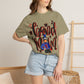 Band Mom Red Girl Short Sleeve Tee (Comfort Colors)