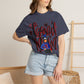 Band Mom Red Girl Short Sleeve Tee (Comfort Colors)