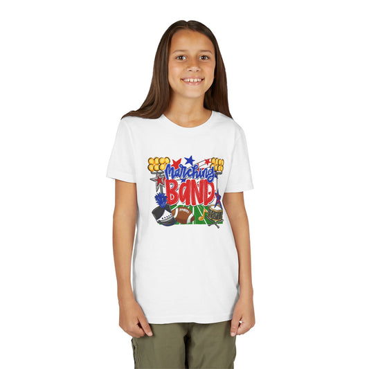 Marching Band Dragons Youth Short Sleeve Tee