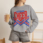 Jefferson Cheer Sweatshirt (Gildan)