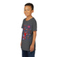 Cheer Icon Grid Youth Short Sleeve Tee