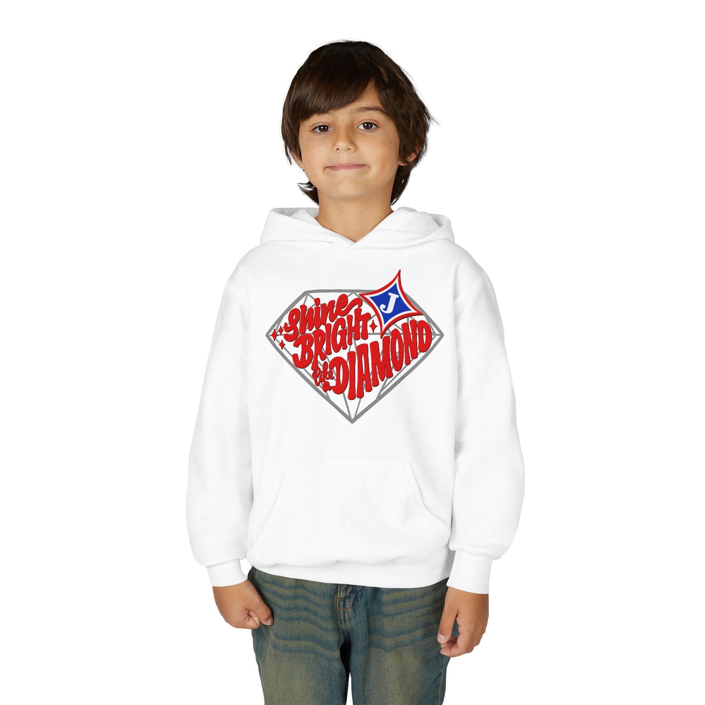 Shine Bright Like A Diamond Youth Hoodie